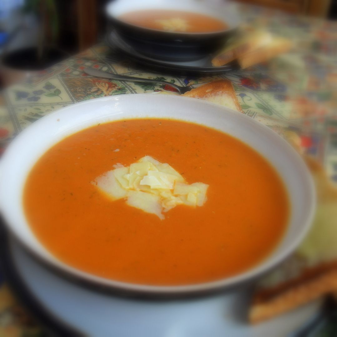 The English Kitchen Tomato, Leek and Dill Soup